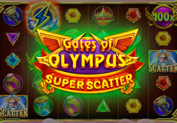 Слот Gates Of Olympus Super Scatter в казино Миллион